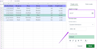 Panduan untuk Menggunakan Pemformatan Bersyarat di Google Spreadsheet