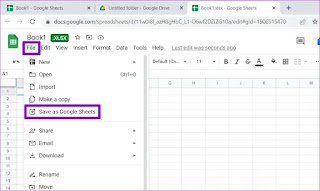 Cara Mengonversi Spreadsheet Excel ke Dokumen Google Sheets