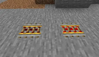 Cara Membuat Powered Rail Menggunakan Redstone di Minecraft