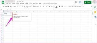 Cara Membuat, Mengedit dan Menghapus Daftar Drop-Down di Google Spreadsheet