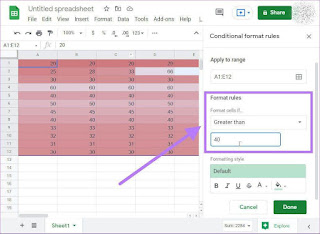 Cara Membuat Peta Panas di Google Sheets