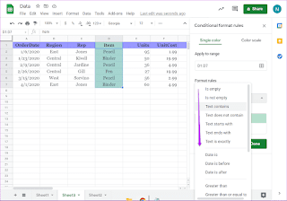 Panduan untuk Menggunakan Pemformatan Bersyarat di Google Spreadsheet