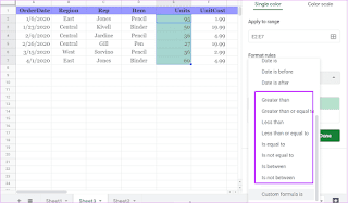 Panduan untuk Menggunakan Pemformatan Bersyarat di Google Spreadsheet