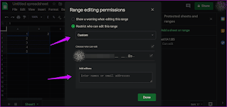 Cara Mengunci Sel dan Baris di Google Spreadsheet di Web