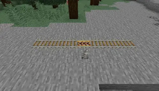 Cara Membuat Powered Rail Menggunakan Redstone di Minecraft