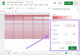 Cara Membuat Peta Panas di Google Sheets