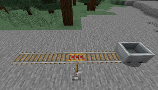 Cara Membuat Powered Rail Menggunakan Redstone di Minecraft