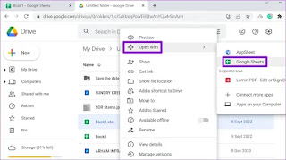 Cara Mengonversi Spreadsheet Excel ke Dokumen Google Sheets