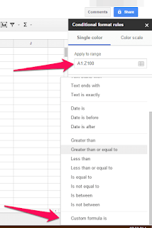 Cara Mewarnai Baris atau Kolom Alternatif di Google Sheets