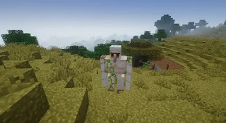 Cara Membuat Golem Besi di Minecraft