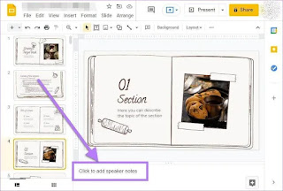 Cara Menambahkan dan Menggunakan Speaker Notes dalam Presentasi di Google Slide