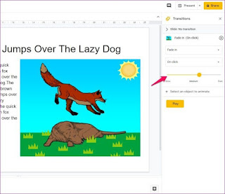 Cara Menambahkan Animasi di Google Slide