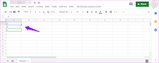 Cara Memperbaiki Kesalahan Sel Hijau atau Garis Hijau di Google Sheets