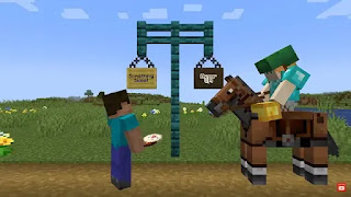 Cara Membuat dan Menggunakan Tanda Gantung di Minecraft