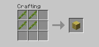 Cara Membuat Rakit Bambu di Minecraft