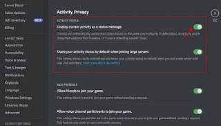 Cara Menghentikan Discord Menampilkan Game Apa yang Anda Mainkan