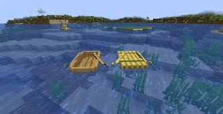 Cara Membuat Rakit Bambu di Minecraft