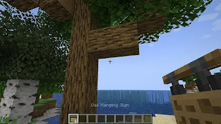 Cara Membuat dan Menggunakan Tanda Gantung di Minecraft